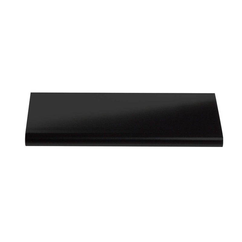 CKP #3306 - Single Item, 3 Inch Brand Back Mount Finger Pull, Sleek and Durable Matte Black â€“ Modern Hardware for Cabinets, Drawers, and Furniture Upgrades - Image 2